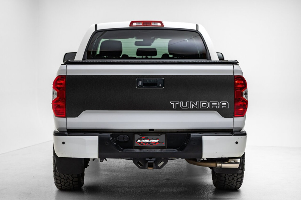 Blackout Tailgate Vinyl Graphic Decal Fits Toyota Tundra 2014-2021