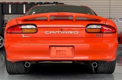 Rear Bumper Letters For 1993-2002 Chevy Camaro Precut Vinyl Decals stickers set
