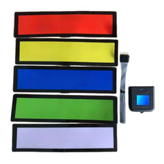 Car Window Glow Panel Electric Marker Lamp LED Light Sticker Flash Universal