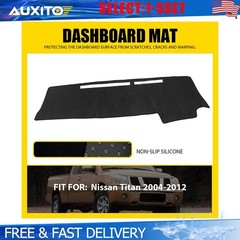Dashboard Pad Cover Dash Mat Sun Protector Non-Slip For Nissan Titan 04-12 1-5X