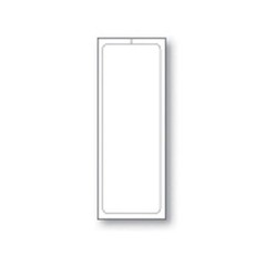 Plain White Addendum Window Stickers – Adhesive – 4.25″ x 11″ (250 per pack)