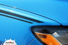 For 2017-2025 Jeep Compass Vinyl Graphics Decal Stripe Upper Body Door Altitude