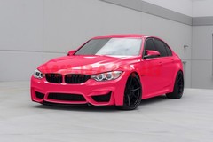 ESSMO PET Super Gloss Beet Red Car Vehicle Vinyl Wrap Decal Sheet Like Paint