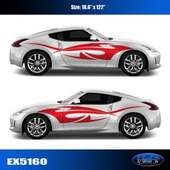 5160 Tribal Vinyl Graphics Body Decals CAR TRUCK Sticker High Quality EgraF-X