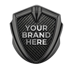 Custom 3D Shield Emblem Car Badge Any Brand Logo Tactical Mesh Design Domed Tag
