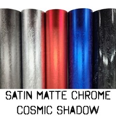 Satin Damarcus Weave Black Blue Gray Silver Red Vinyl Car Wrap Sticker Film Roll