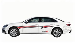 Graphic Waist Line Stripe Decal For Toyota Corolla Camry Motorsport Side Sticker