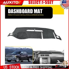 Gray Mat Dash Dashboard Cover for Chevrolet Silverado Tahoe Suburban 07-13 1-5X