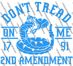 Dont Tread On Me,2nd Amendment ,1791,2A,Snake,Molon Labe, Custom Vinyl Decal