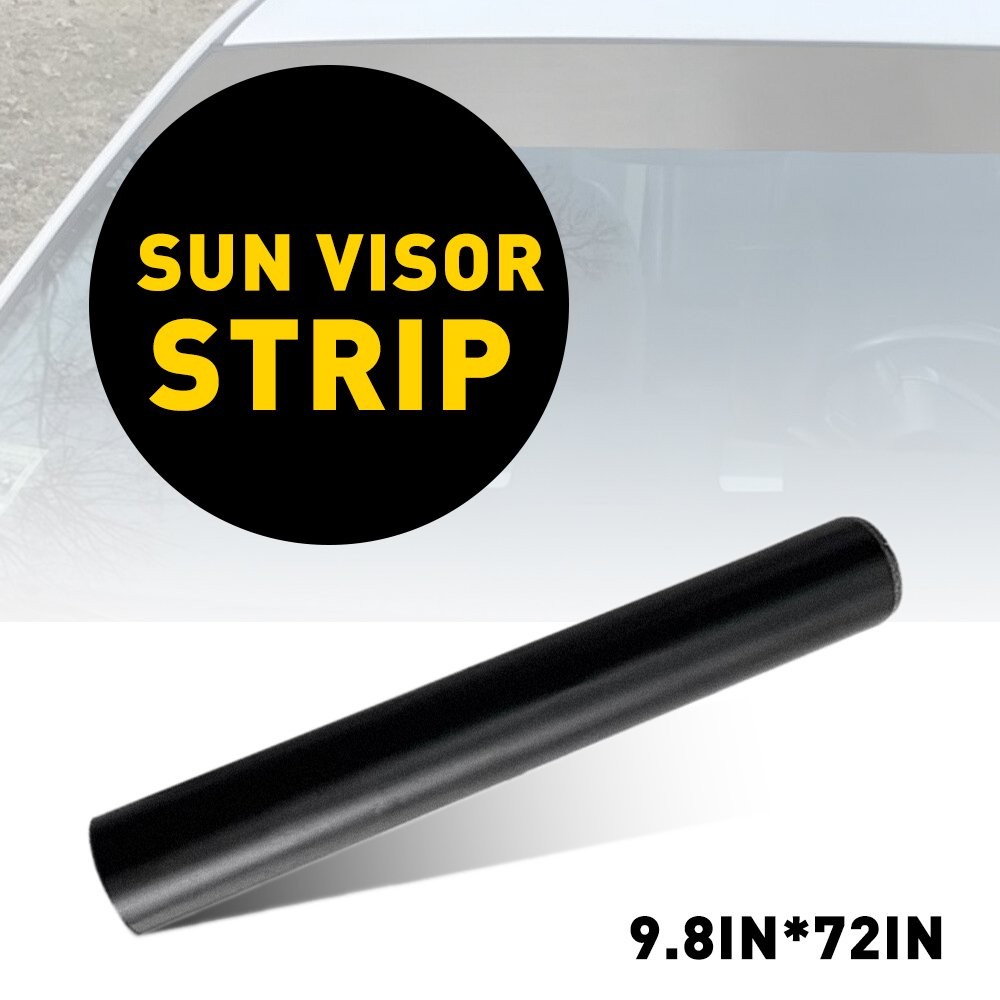 60″x12″ Windshield Banner Cast PVC Film Sun Strip Visor Premium Vinyl Decal