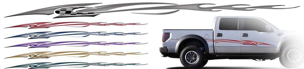 Illusions Afterburner Graphics for Cars & Trucks (DM01)