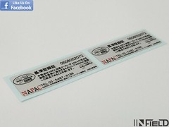 JAPAN MATERIAL BRIDE NAPAC SEAT HIGH QUALITY REPLACEMENT DECAL STICKER #R071