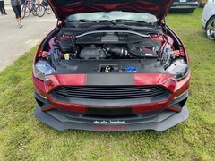 FITS ROUSH Mustang Ford Front Splitter Overlay Decal 2018 2019 2020 2021