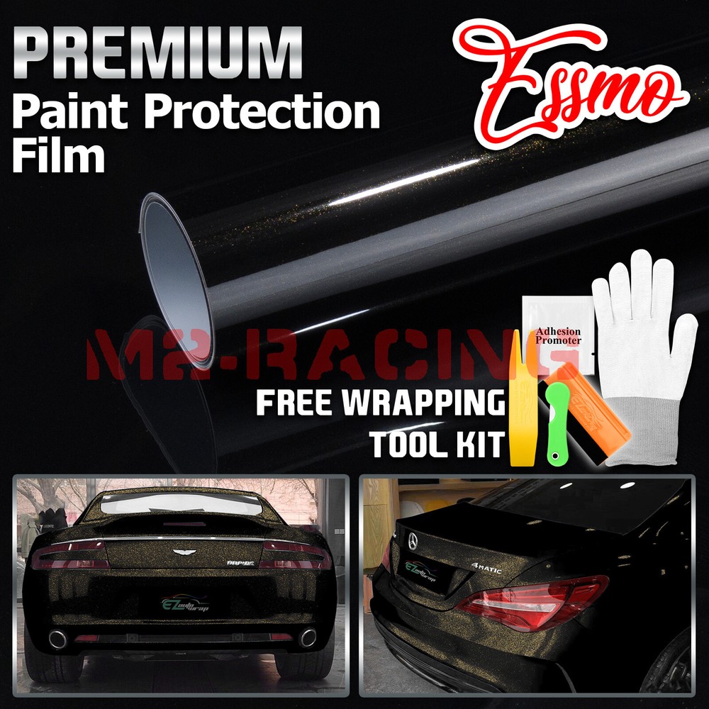 PPF Paint Protection Film Gloss Black Gold Metallic Invisible Scratches Shield