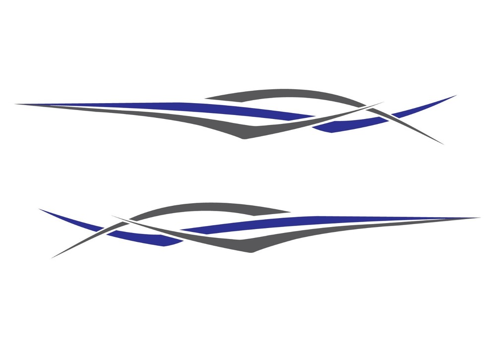 1800mm Vehicle Stripes Vehicle Boat RV Campervan Caravan Motorhome str08