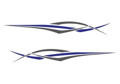 1800mm Vehicle Stripes Vehicle Boat RV Campervan Caravan Motorhome str08