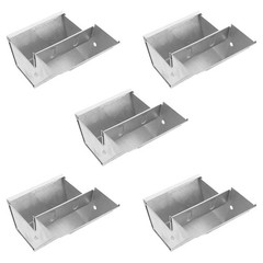 2 Count Small Animal Food Dispenser Bowl Bunny Accessories for Rabbits