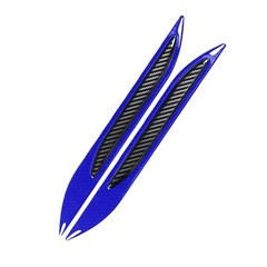 Car Door Handle Bowl Anti Scratch Sticker Protector Cover Accessories Blue-black