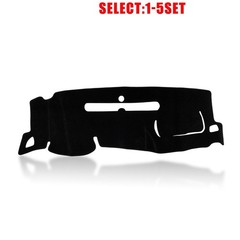 Dashboard Cover Dash Mat Pad Black Fit Chevy Silverado GMC Sierra 07-13 LHD 1-5X
