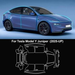 Full Car Gloss Clear Pre-Cut PPF | Paint Protection for Tesla Y Juniper 2025-UP