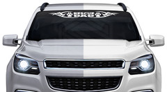 #106 RESCUE DAD Dog Paw Print Decal Sticker Windshield Window Vinyl Graphic Car