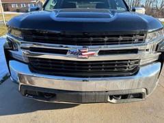 Chevy Silverado American Flag Grille Tailgate Bowtie Overlay Blue, Red, White