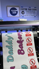 Custom Printed Vehicle Decal, Full Color Laminated, Your Business Logo