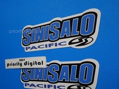 2x Sinisalo Decals stickers Works RM KX CR 125 250 400 500 AHRMA RZ YZ Pick Size