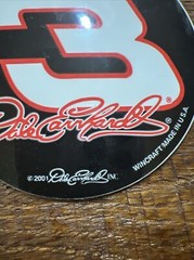 NASCAR Dale Earnhardt SR Number #3 VTG 3″ ROUND STICKER LOT 4 Vintage Decals NOS