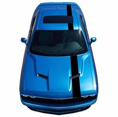 NEW Fits CHALLENGER 8″ Single Offset Racing Stripes Vinyl Decal Graphics