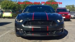 Ford MUSTANG 10″ DUEL Twin Vinyl Racing Stripes Decals 1/2″ Pinstriped 40 FEET