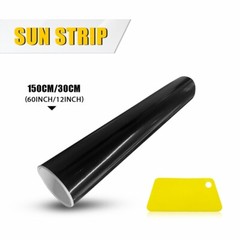 Car Window Strip Sun Visor Tint Film Front UV Shade Windshield DIY Decal Banner