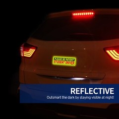 6 Pcs Student Driver Magnet Car Signs Please Be Patient Car Bumper Sticker Decal
