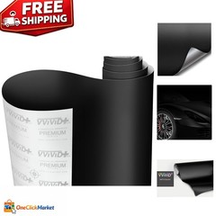 3MIL Black Matte Car Wrap Vinyl Roll for Universal Fit – Long Lasting & Flexible