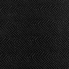 【Snake Skin Reptiles】 Black Leather Vinyl Wrap Sticker Bubble Free Sheet Film