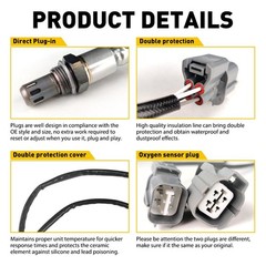 1/2Set Upstream Downstream Sensor O2 &Oxygen For Acura Direct TL CL Accord Honda