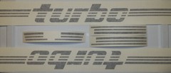 New 1982-1983 Datsun 280ZX Turbo Multi Lined Side Stripe Kit S130 Fairlady Z