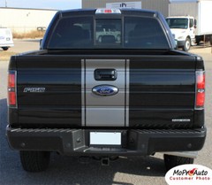 2011 F-150 CENTER STRIPE Wide Racing Decals Stripes Graphics- 3M Pro Vinyl 05R
