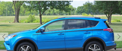 Fits Toyota RAV 4 Side Stripes Decals Graphics Both Sides Stickers