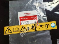 Safety Warning Decal Sticker for Honda GX25 GX35 UMK425 UMK435 Brush Cutter Trim