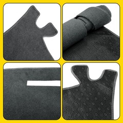 Dashboard Cover Mat For 1997-1998 Chevrolet Silverado Truck Gray Pad 1-5X