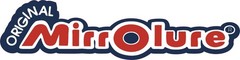 MirrOlure Red and Blue Carpet Graphic Decal Sticker for Fishing Bass Boats