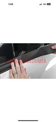 3M 2080 Black Out, Vinyl Wrap Car Decal Door Window Trim Sticker . Satin Black