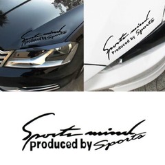 Sports Mind Car Sticker Reflective Vinyl Decal Body Decor Universal Accessories