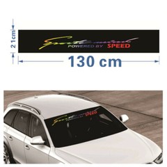 Laser Decal Car Front Windshield Window Decorative Sticker Reflective Waterproof