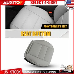 For Mercedes Benz GLK250 GLK300 08-15 Driver Bottom Leather Seat Cover Gray 1-5X