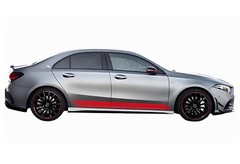 Graphics Vinyl Sticker Decal For Mercedes A35 Amg Car Hood Rear Side Stripes