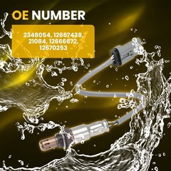 1-4PCS Upstream / Downstream Oxygen O2 Sensor For 2017-2024 Cadillac XT5 V6 3.6L