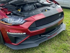 FITS ROUSH Mustang Ford Front Splitter Overlay Decal 2018 2019 2020 2021