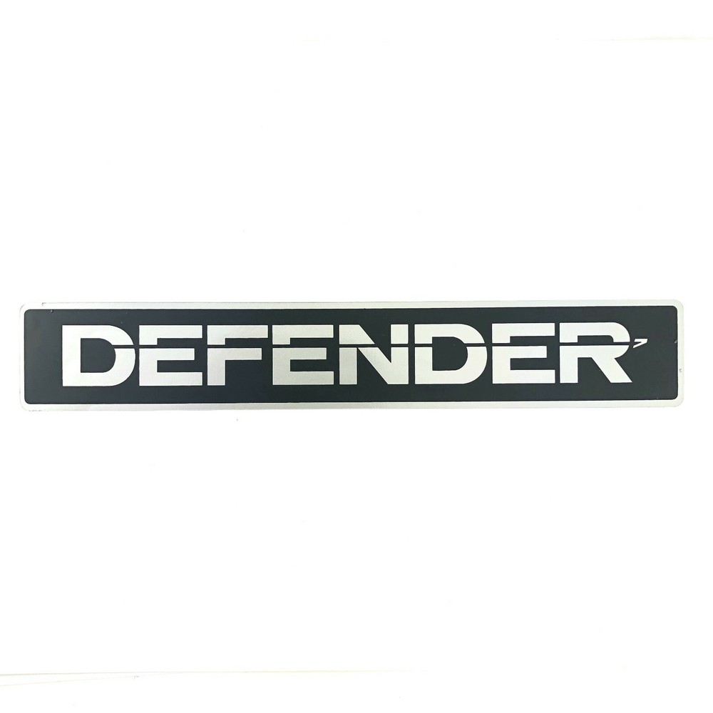 Land Rover Defender 90 110 Front Hood Name Decal Tape Genuine BTR1045